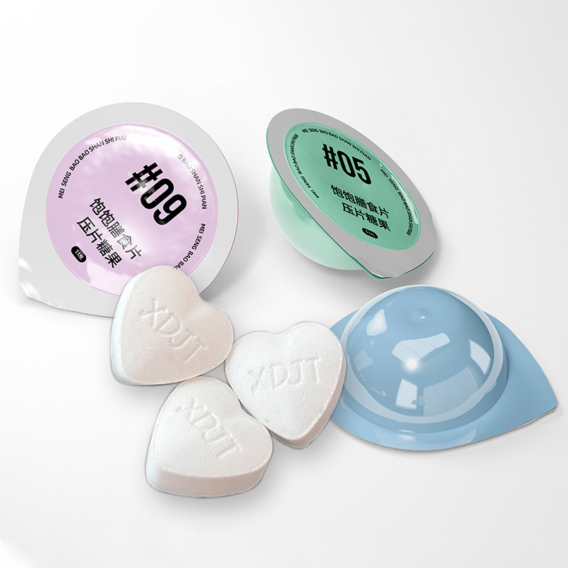 Private Label Satiety Tablets with White Kidney Bean, Fruit & Vegetable Dietary Fiber | Chewable Pressed Candy OEM Factory