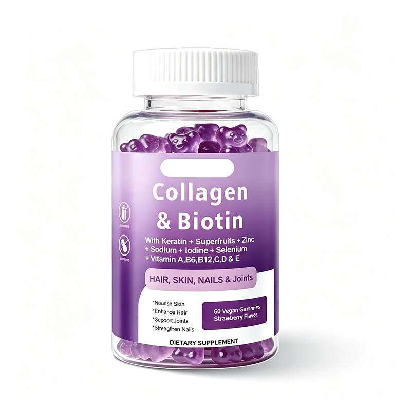 Collagen Peptide Gummies with Hyaluronic Acid | Collagen GUMMIES OEM