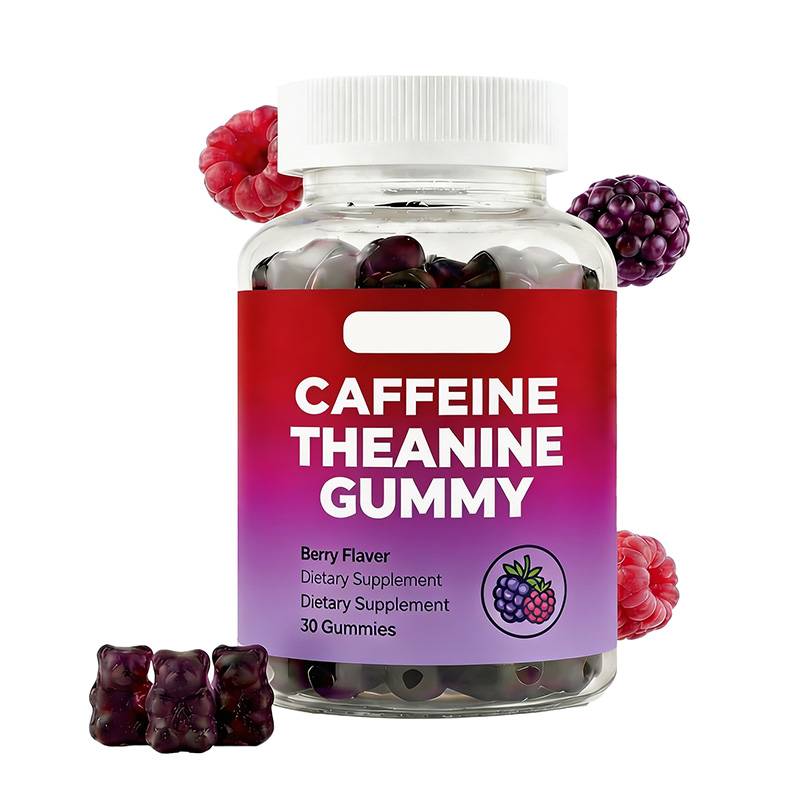 Caffeine & L-Theanine Gummies with Green Tea Extract | CAFFEINE THEANINE GUMMY OEM