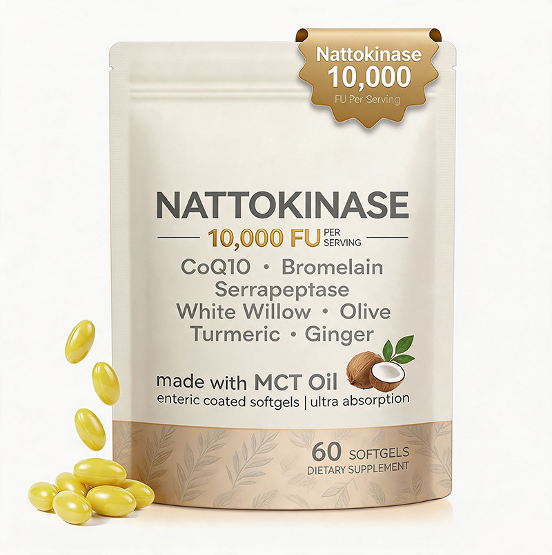 Nattokinase Softgels | NATTOKINASE Supplement OEM Private Label
