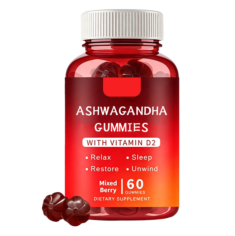 Ashwagandha Gummies with Shilajit, Magnesium & Fiber | ASHWAGANDHA GUMMIES OEM