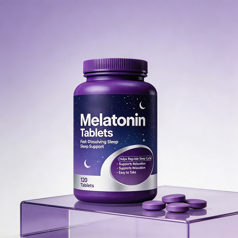 Melatonin Tablets | Melatonin Sleep Supplement OEM Private Label