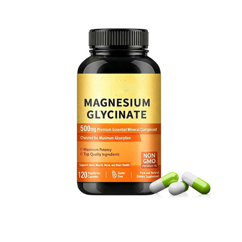 Magnesium Glycinate Sleep Support Capsules | MAGNESIUM GLYCINATE Capsules Custom OEM