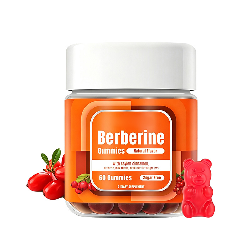 Berberine Gummies with Ceylon Cinnamon | Sugar-Free Berberine HCl Supplement OEM