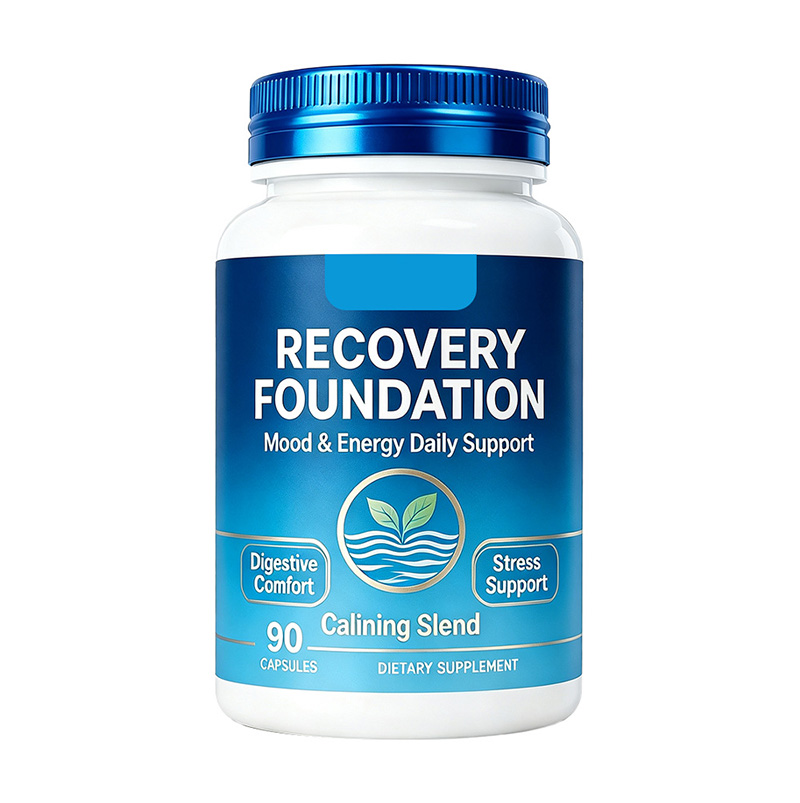 Recovery Foundation Capsules with Saffron Extract | RECOVERY FOUNDATION Supplement OEM Private Label