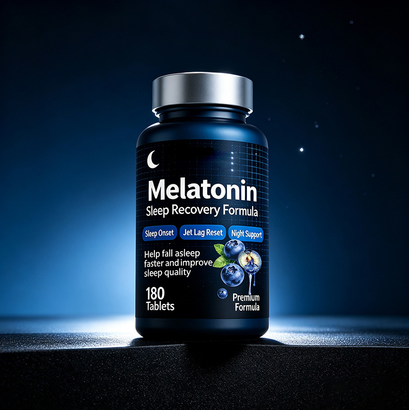 Melatonin Fast-Dissolving Tablets | Melatonin Sleep Recovery Formula Supplement OEM