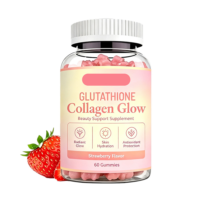 Glutathione Collagen Glow Gummies with Hyaluronic Acid | GLUTATHIONE Collagen Glow OEM