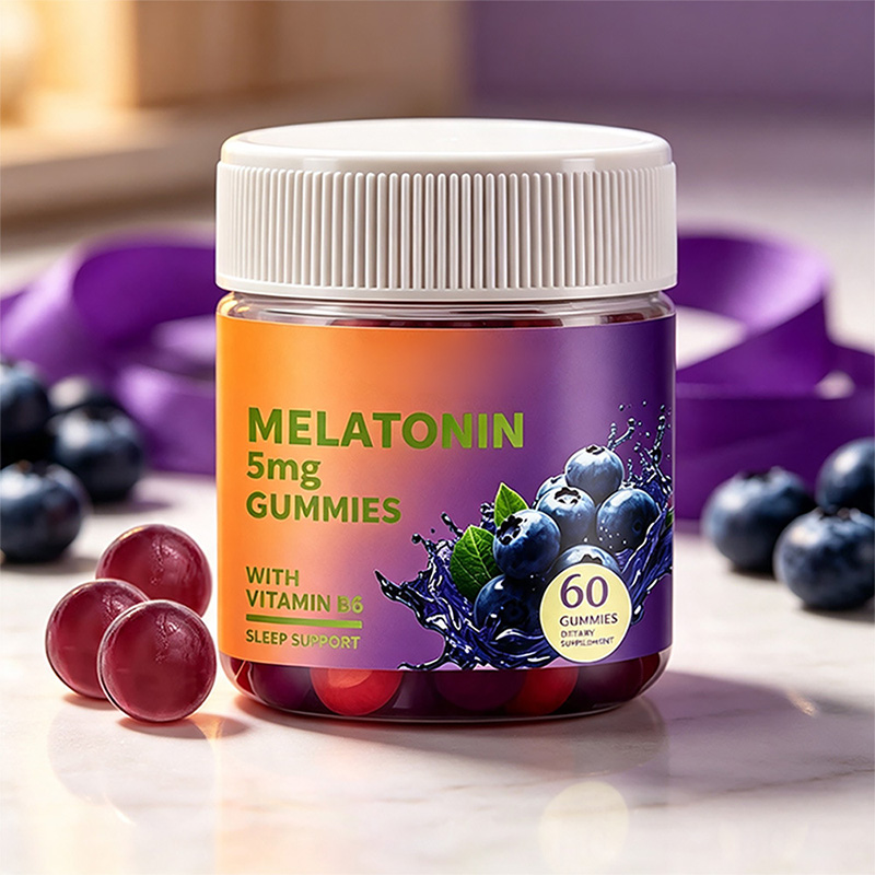 Blueberry Melatonin Gummies | Melatonin Sleep Support Gummies OEM