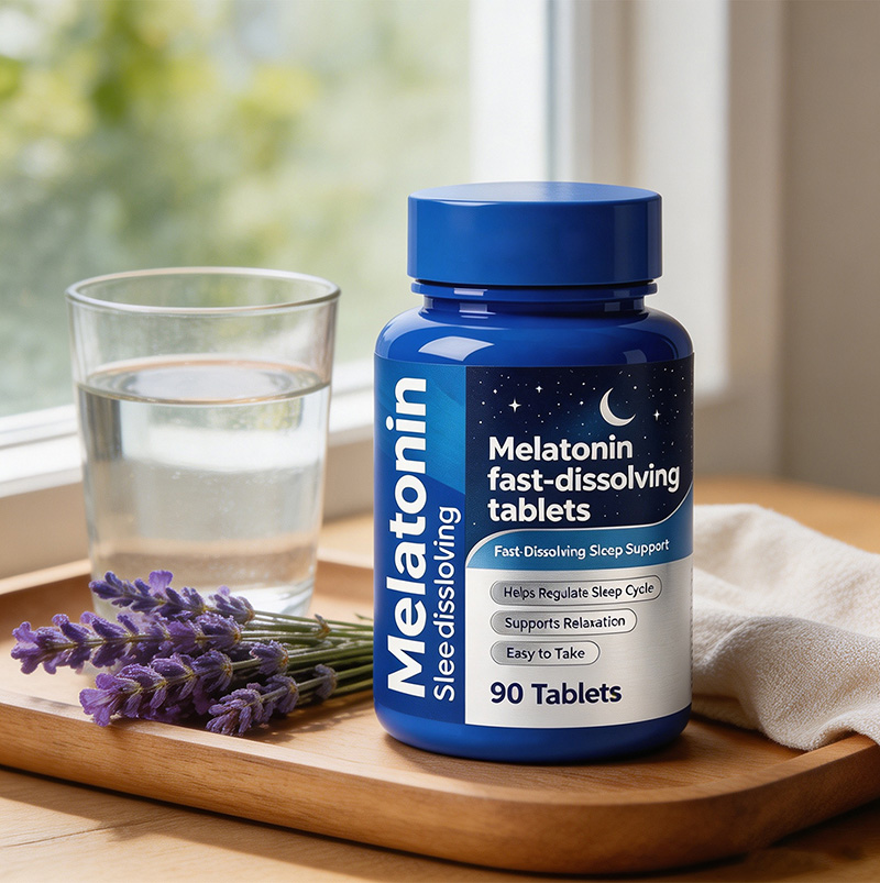 Melatonin Fast-Dissolving Tablets | Fast-Acting Sleep Support Supplement
